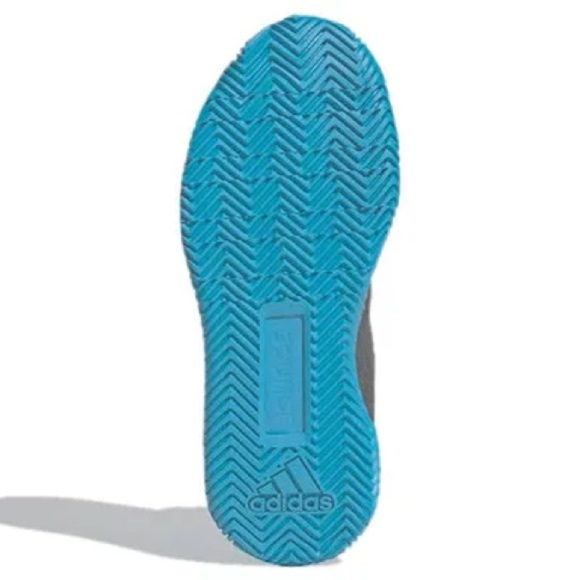 Adidas Stycon Black and Blue Women's ALL COURT TENNIS Shoes Size 8.5 - Picture 2 of 12